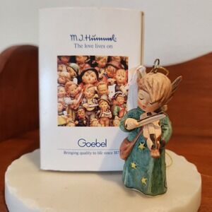 Vintage Celestial Musician Goebel Hummel Angel Nativity Ornament #152 Hum 646